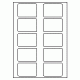 543 - Label Size 75mm x 51mm - 10 labels per sheet